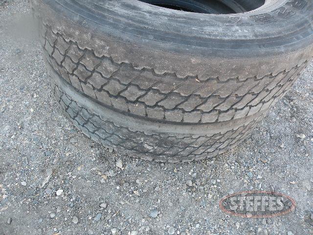 (2) Bridgestone 285-75R24.5 recap tires,_1.jpg